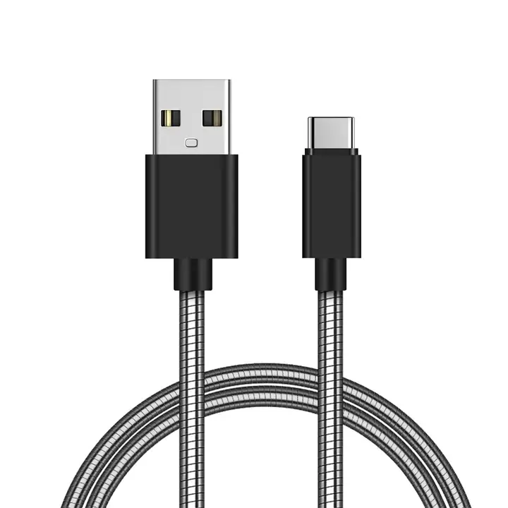 image of: Tech Trendz 6 foot Metallic Charging Cable