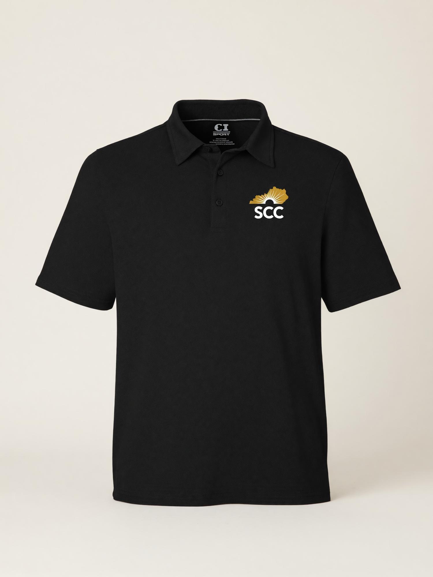 Product image 1 of 4 for KSCC SS POLO BLK LOGO