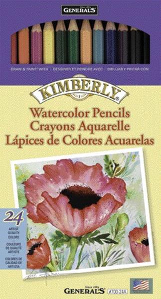 WATERCOLOR PENCILS GENERALS 24CT; $29.99