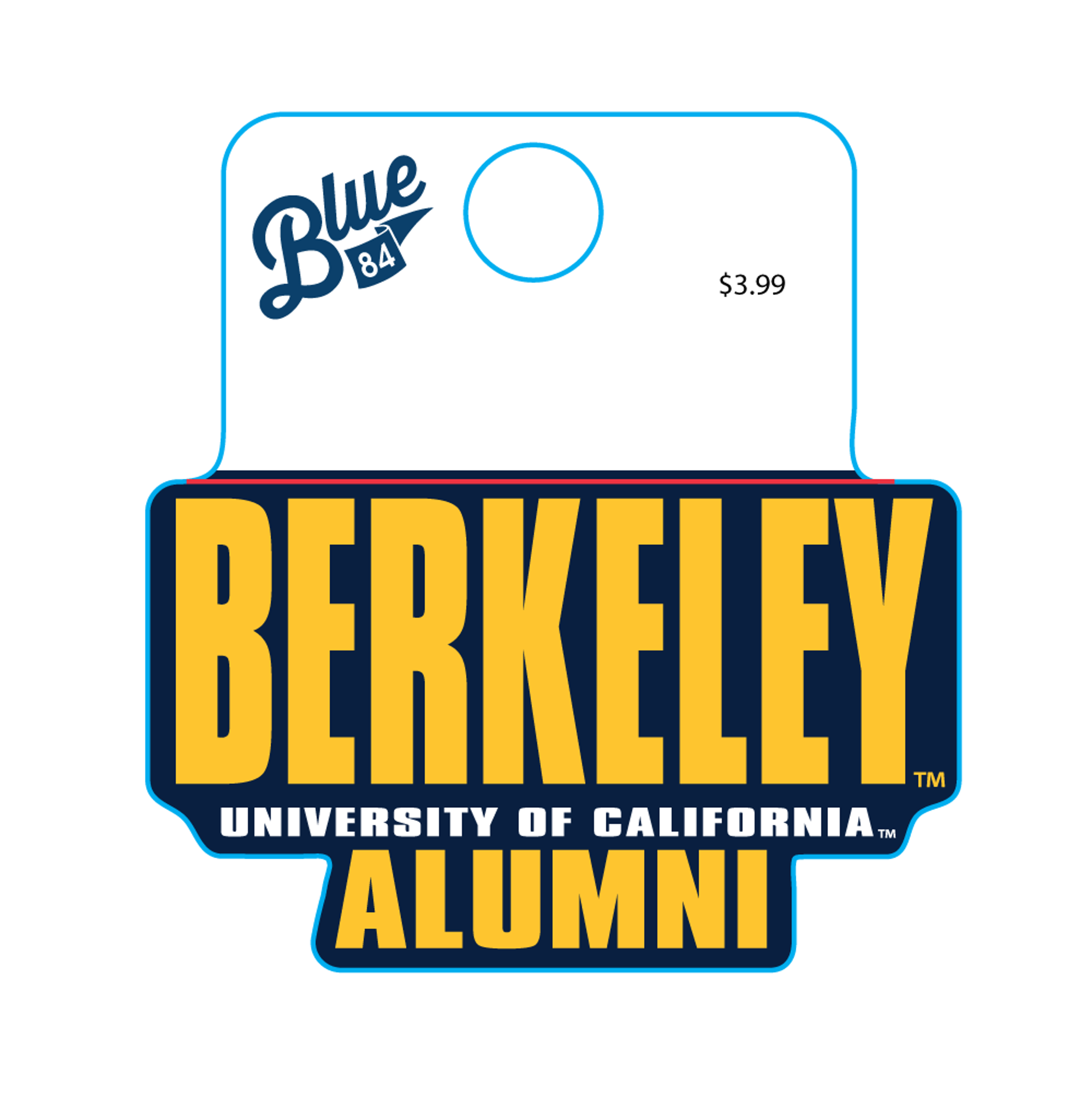 Berkeley UCB Alumni Sticker Cal Student Store