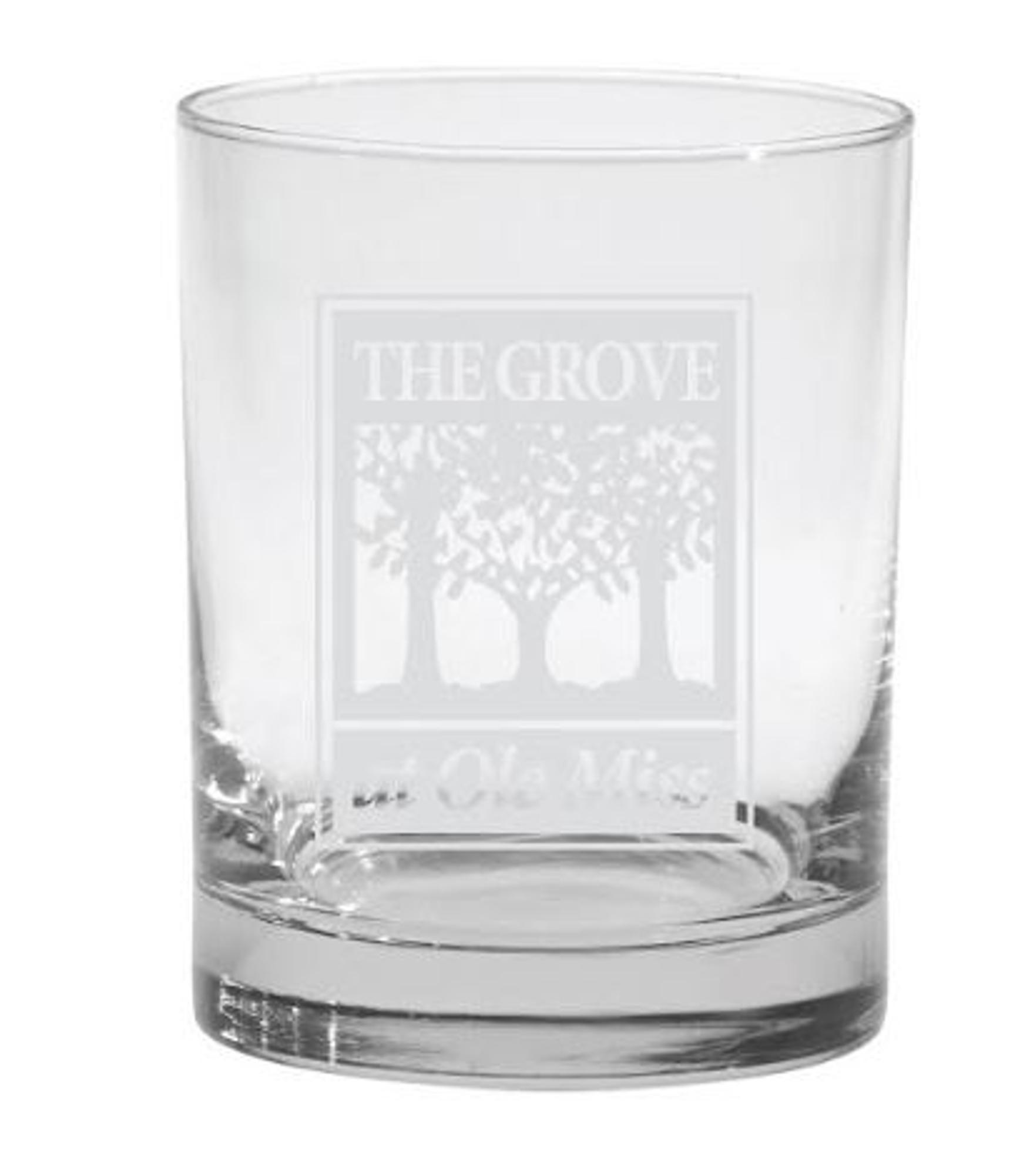 image of: The Grove at Ole Miss Rocks Glass 14oz