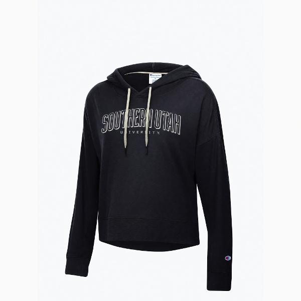 CHAMPION WOMENS HOOD BLACK SOUTHERN UTAH; $54.99