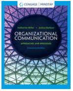 Cover image for MindTap Communication, 1 term (6 months) Printed Access Card for Miller’s Organizational Communication: Approaches and Processes, 7th