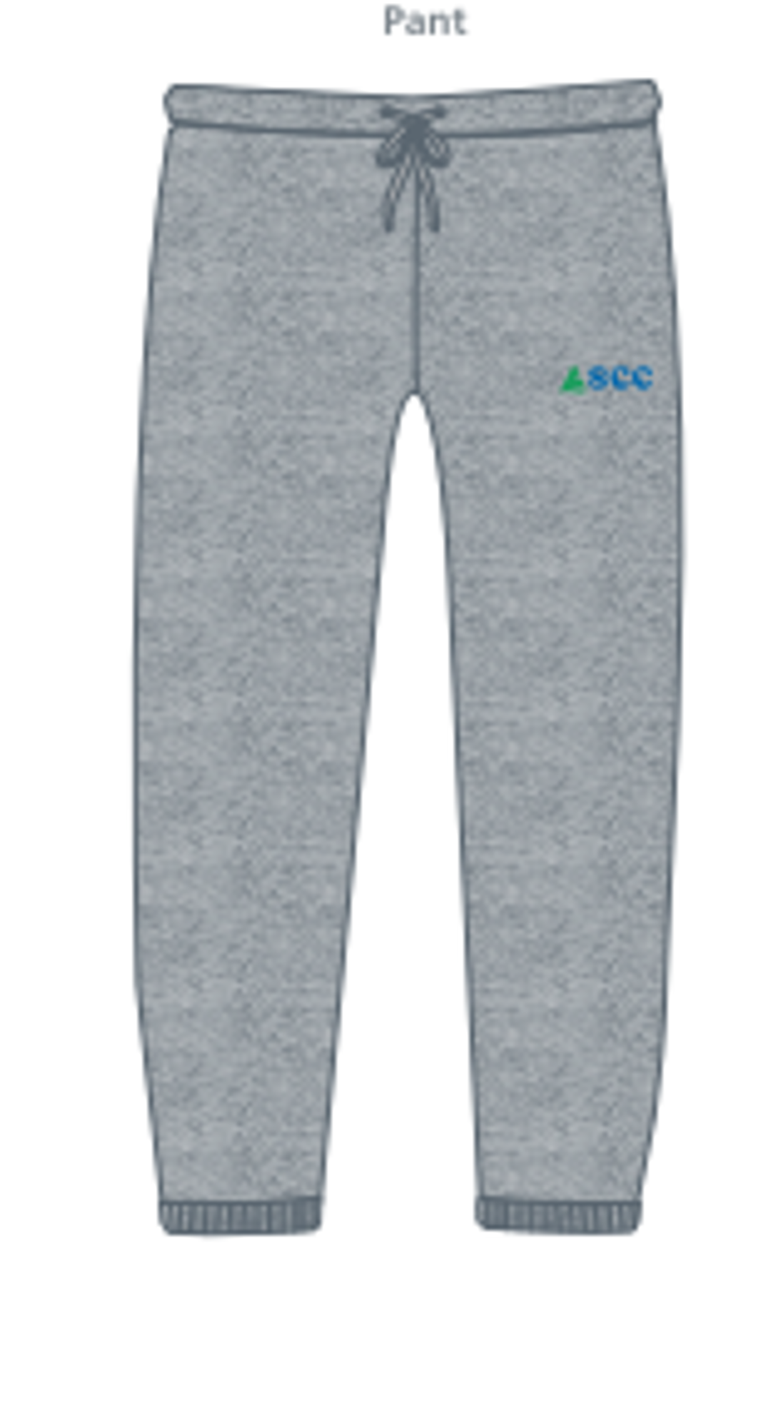 image of: SCC WOS PANT CHASE TERRY GRY