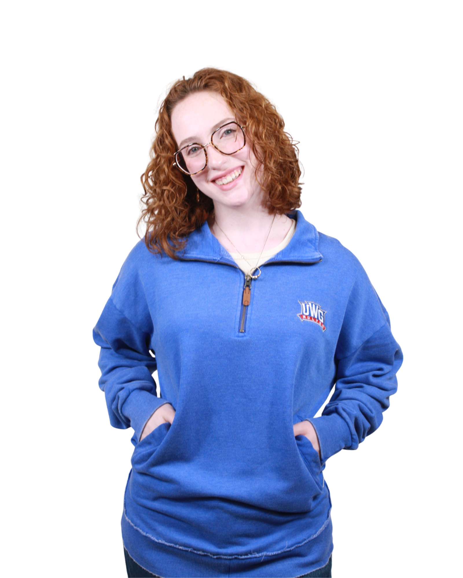 Product image 1 of 1 for ATHLETICS LOGO "NORTHFOLK SOJOURN" 1/4 VINTAGE FLEECE