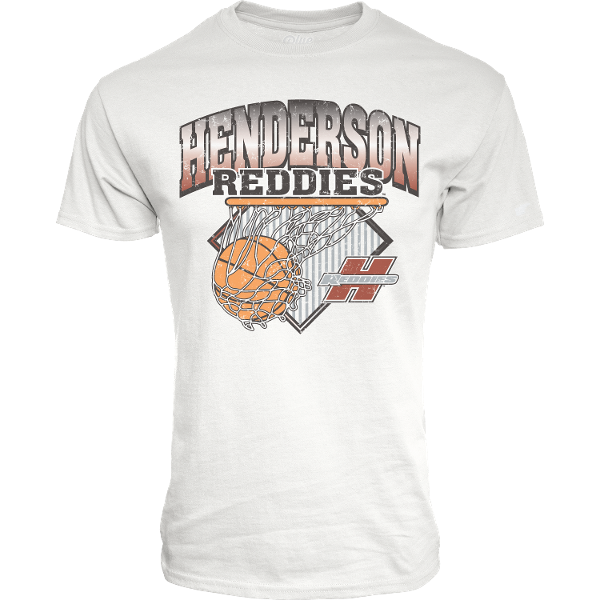 Henderson Reddies Basketball Whoa Dude Tamarac Ringspun Tee; $28.99