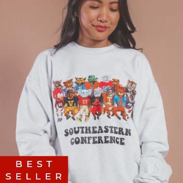 Southeastern conference sweatshirt online vintage