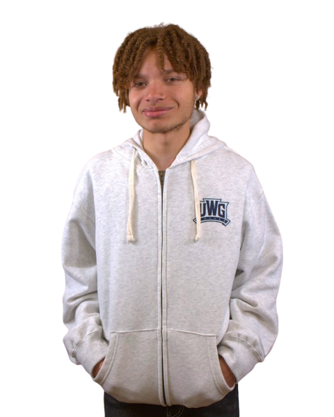 ATHLETICS LOGO VINTAGE FLEECE FULL ZIP; $39.99