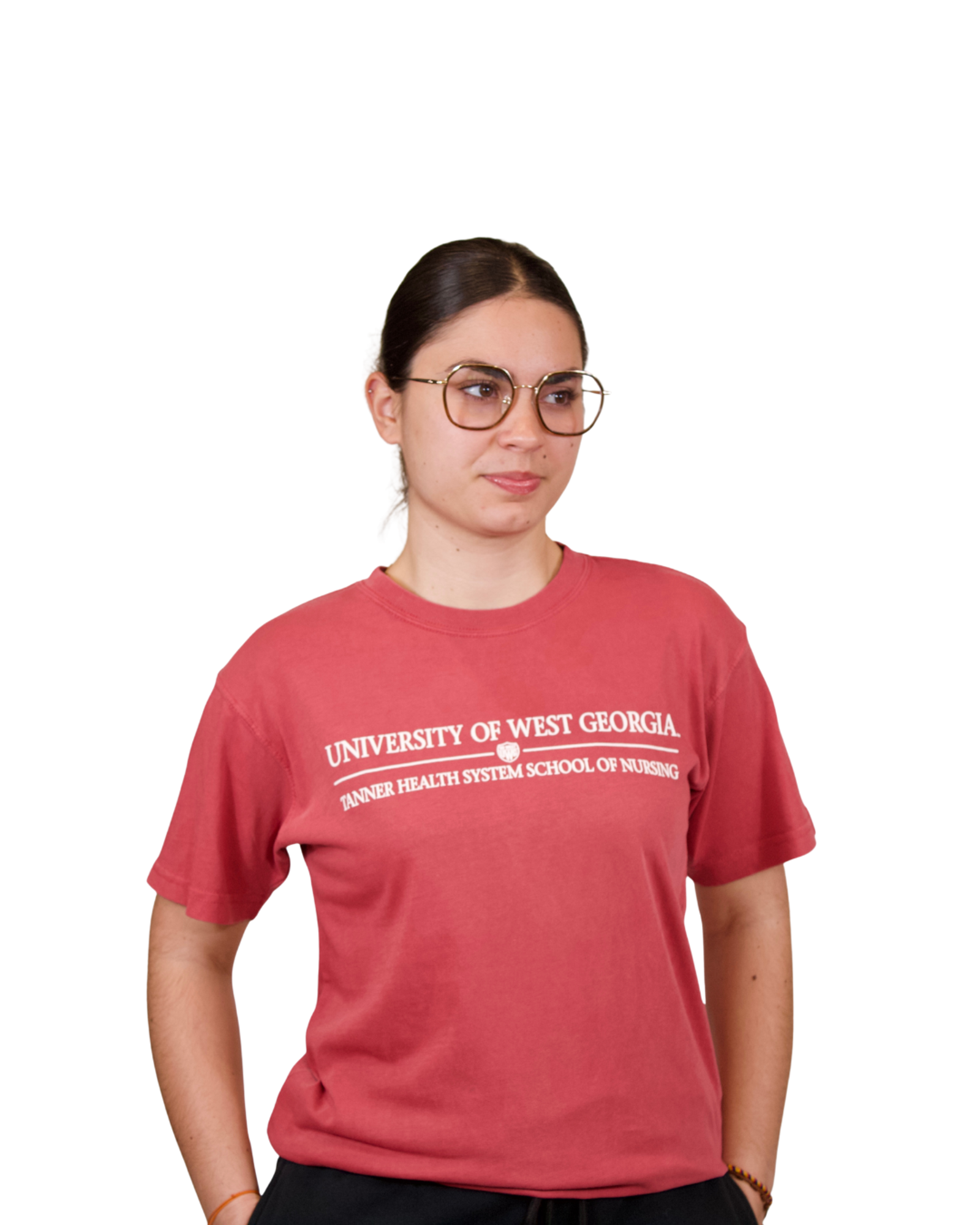 Product image 4 of 6 for COLLEGE OF NURSING SHIELD LOGO COASTAL COLOR TEE