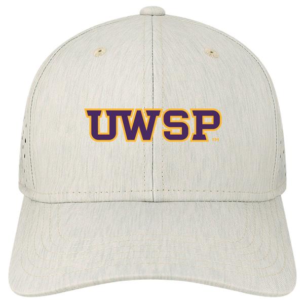 UWSP Reclaim Mid-Pro Adjustable Cap, Eco Sand; $39.98