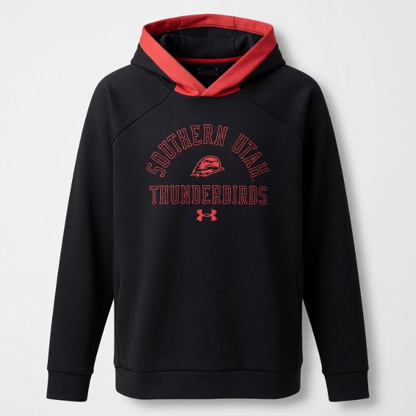 U/A GAMEDAY FLEECE HOOD BLACK SOU ARCH OVER THOR; $69.99