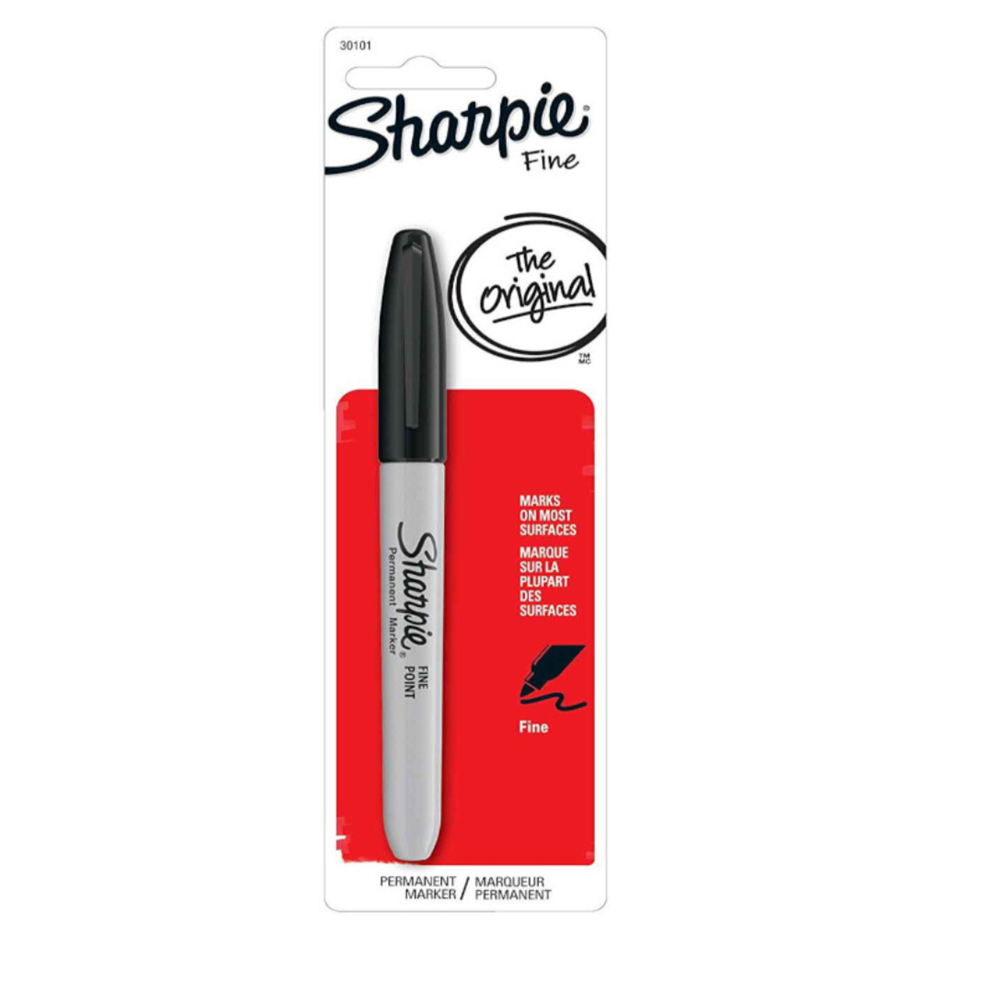 Product image 1 of 1 for Marker-Sharpie-Black-Fine Sanford