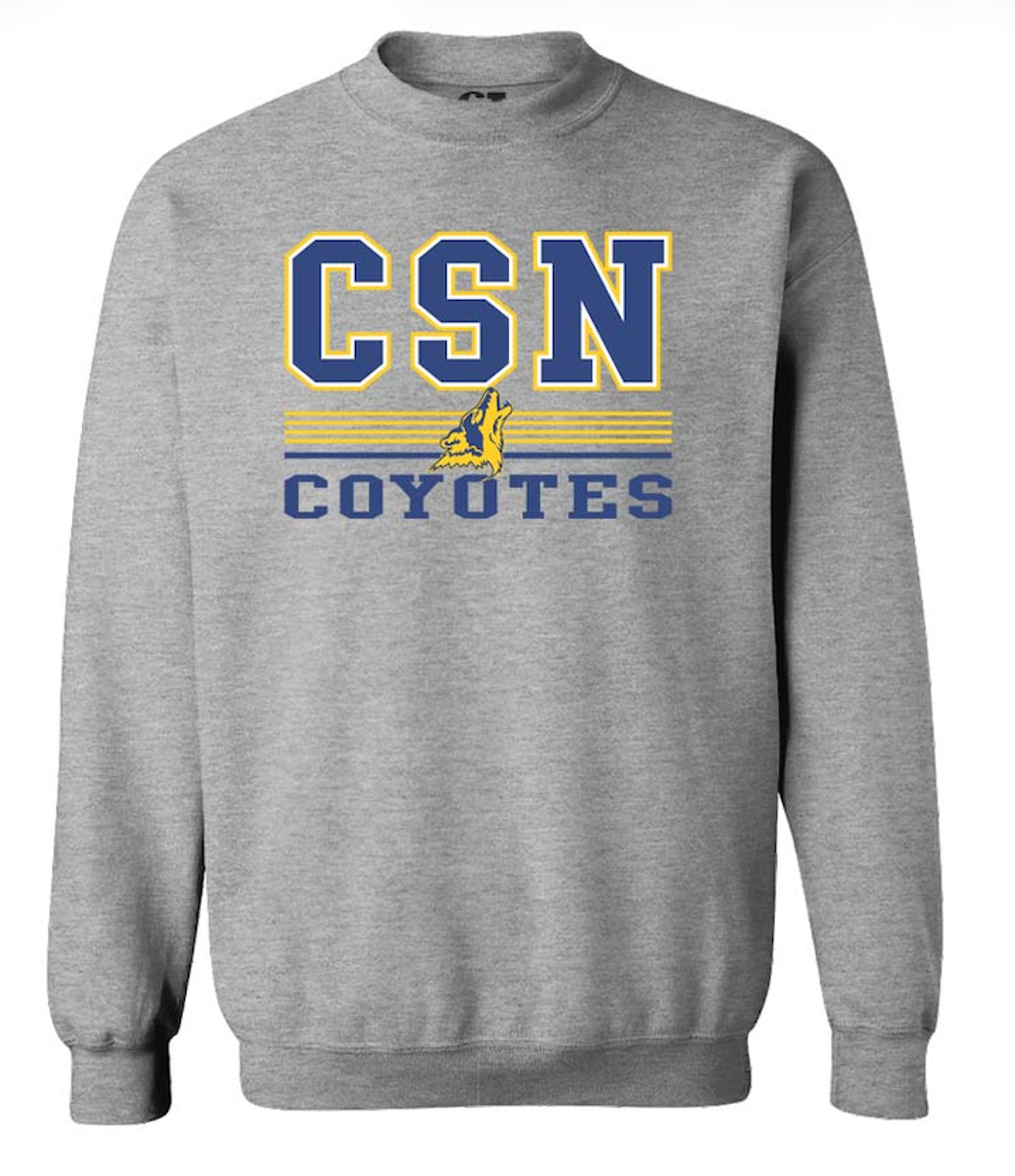 Product image 1 of 1 for CSN CREW SWEAT THAMES BARS ASH GREY