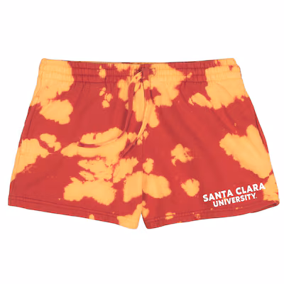 image of: Santa Clara Broncos Women's Bleach Wash Short, Red