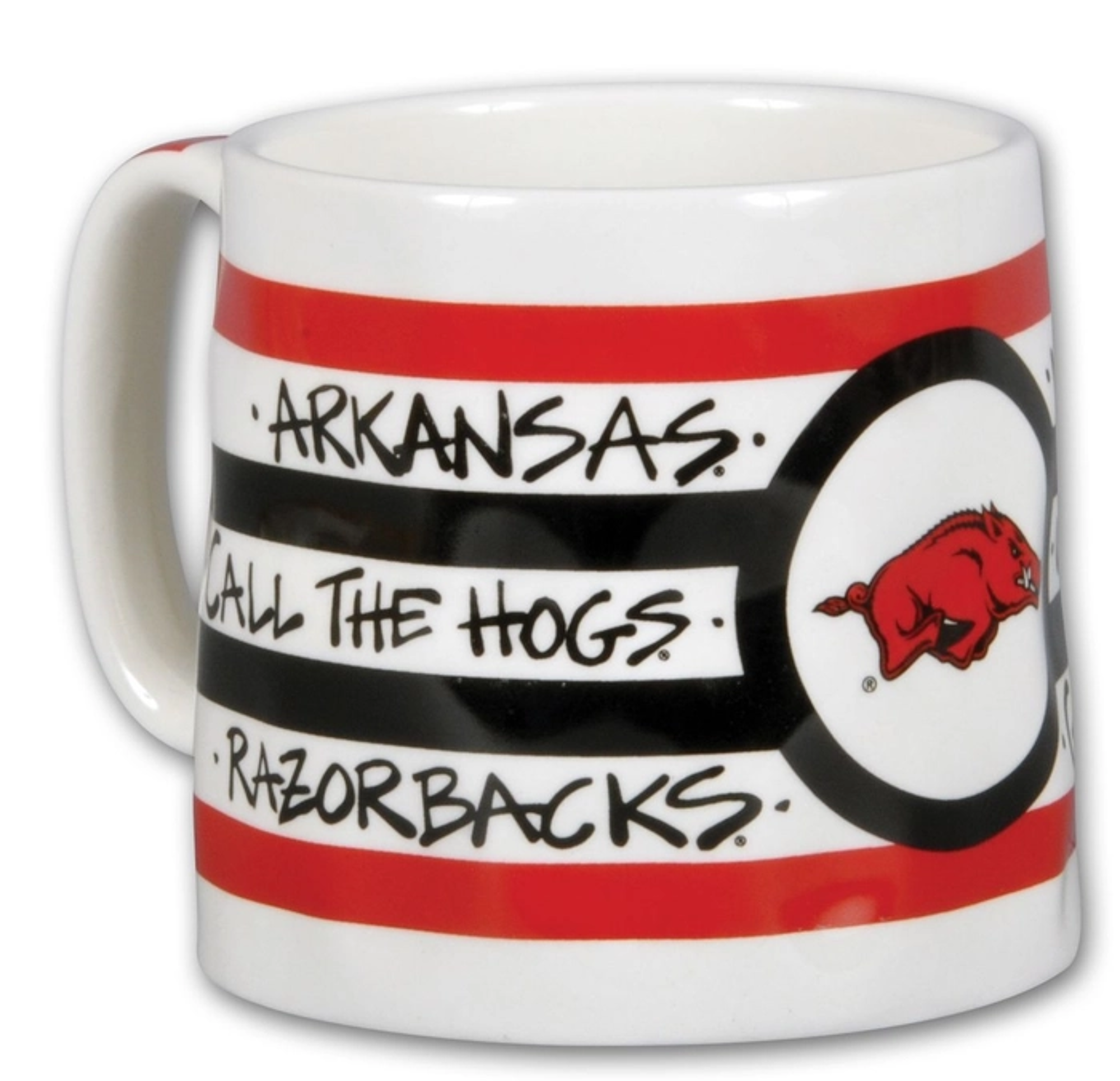 image of: Arkansas Razorbacks Never Yield Magnolia Lane 16 oz. Mug