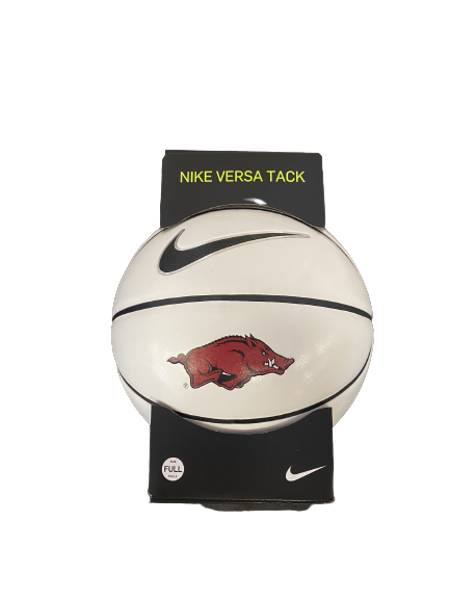 Arkansas Razorback Nike Autograph Basketball; $50.00