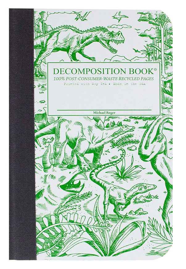 image of: Pocket 4 x 6 Decomposition Book Dinosaur
