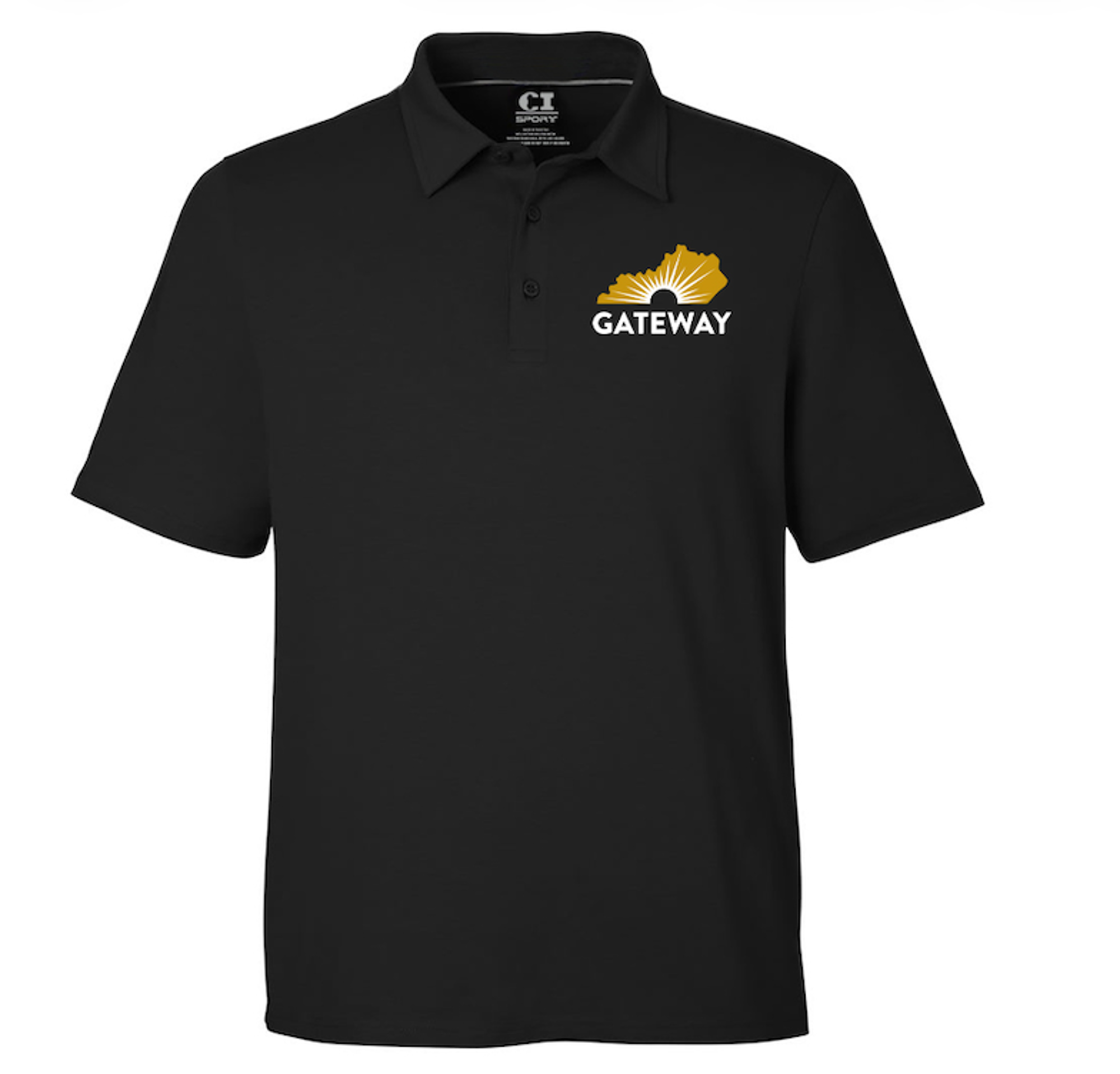 Product image 1 of 1 for KGCTC SS POLO BLK LOGO