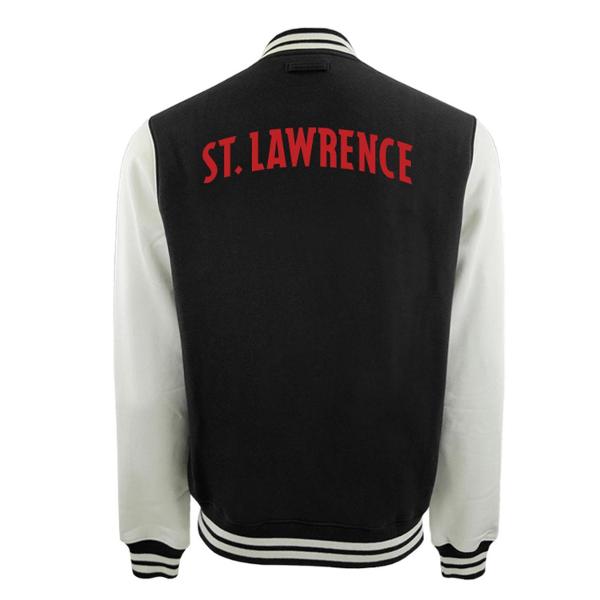 St. Lawrence Varsity Jacket; $99.95