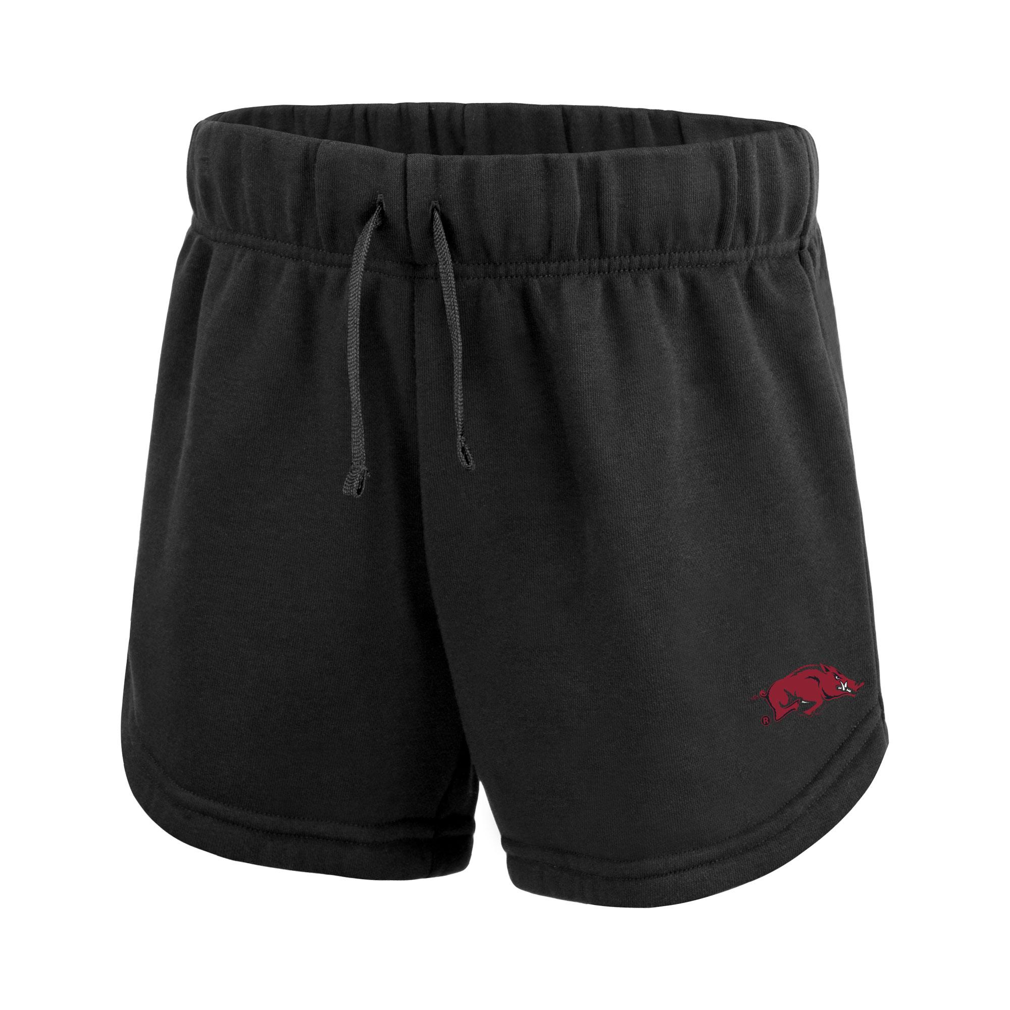 image of: Arkansas Razorbacks Nike Girls Essential Shorts - Black