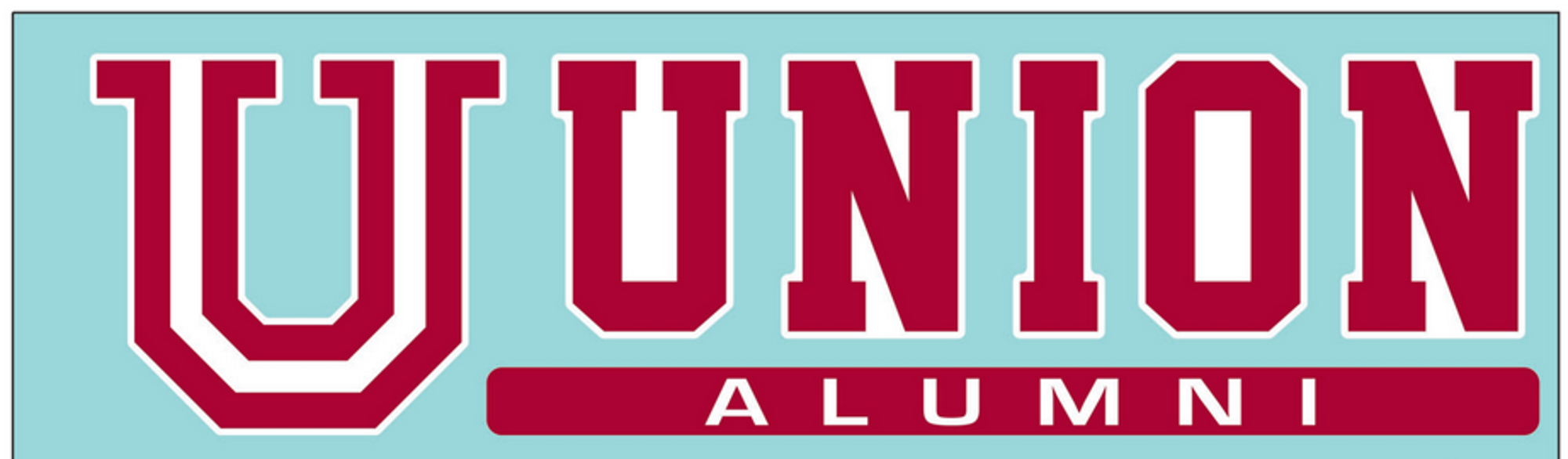 image of: Union Alumni Perfect Cut Decal