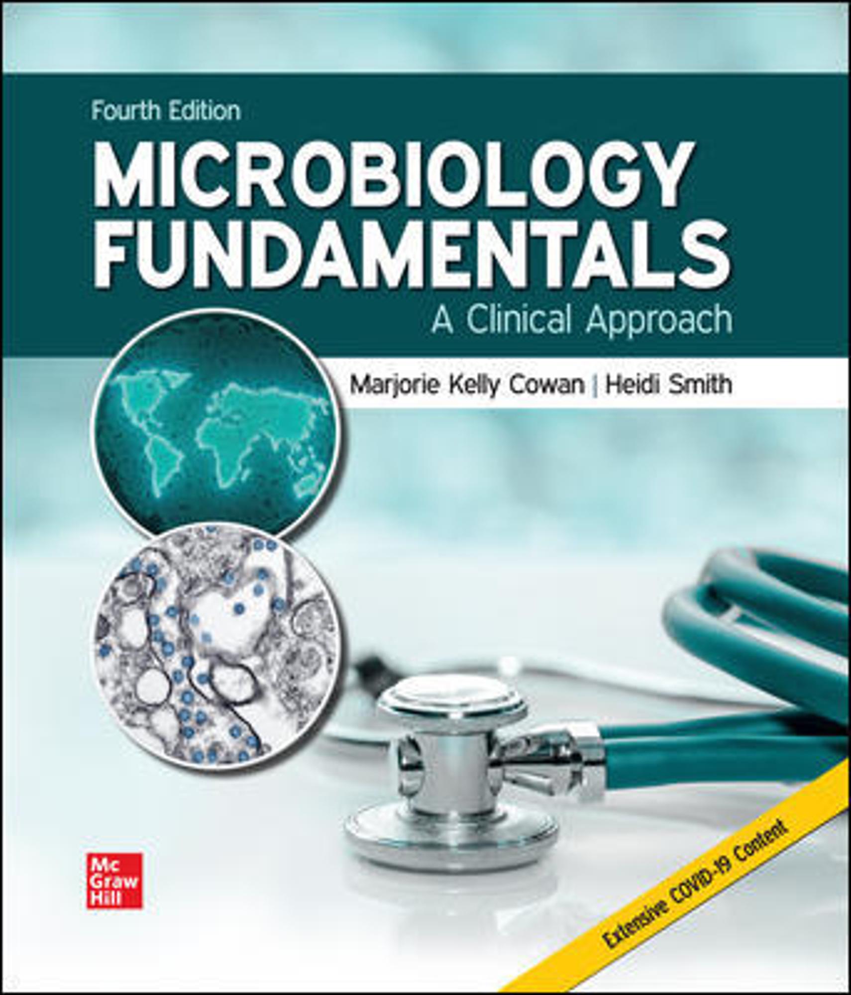 Cover image for Microbiology Fundamentals: A Clinical Approach Connect + Looseleaf