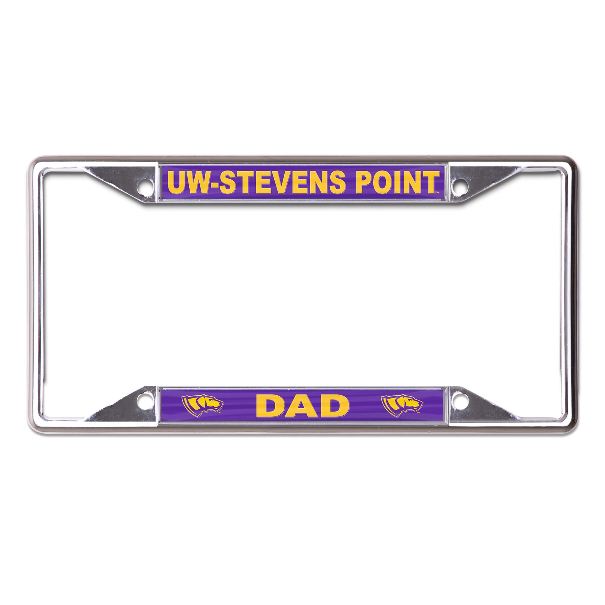 Product image 1 of 1 for UWSP Dad License Plate Frame