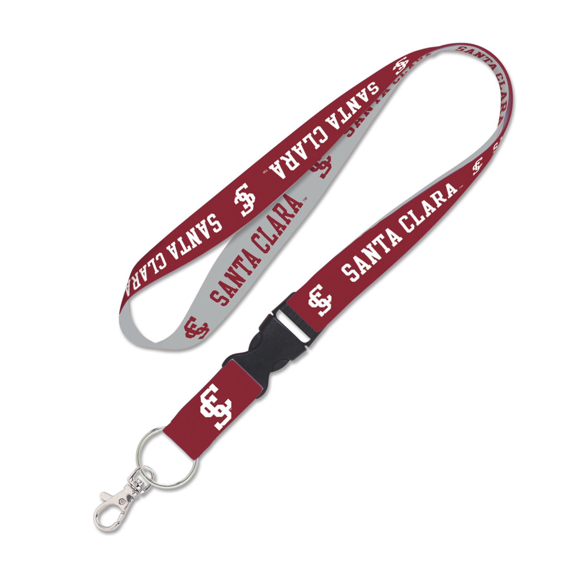 image of: Santa Clara Broncos Dual-Sided Lanyard with Buckle