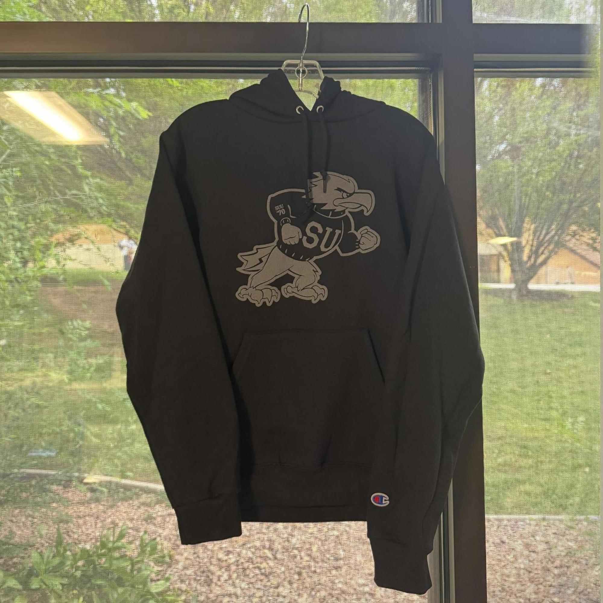 Product image 1 of 1 for CHAMPION HOOD BLACK FIGHTING BIRD
