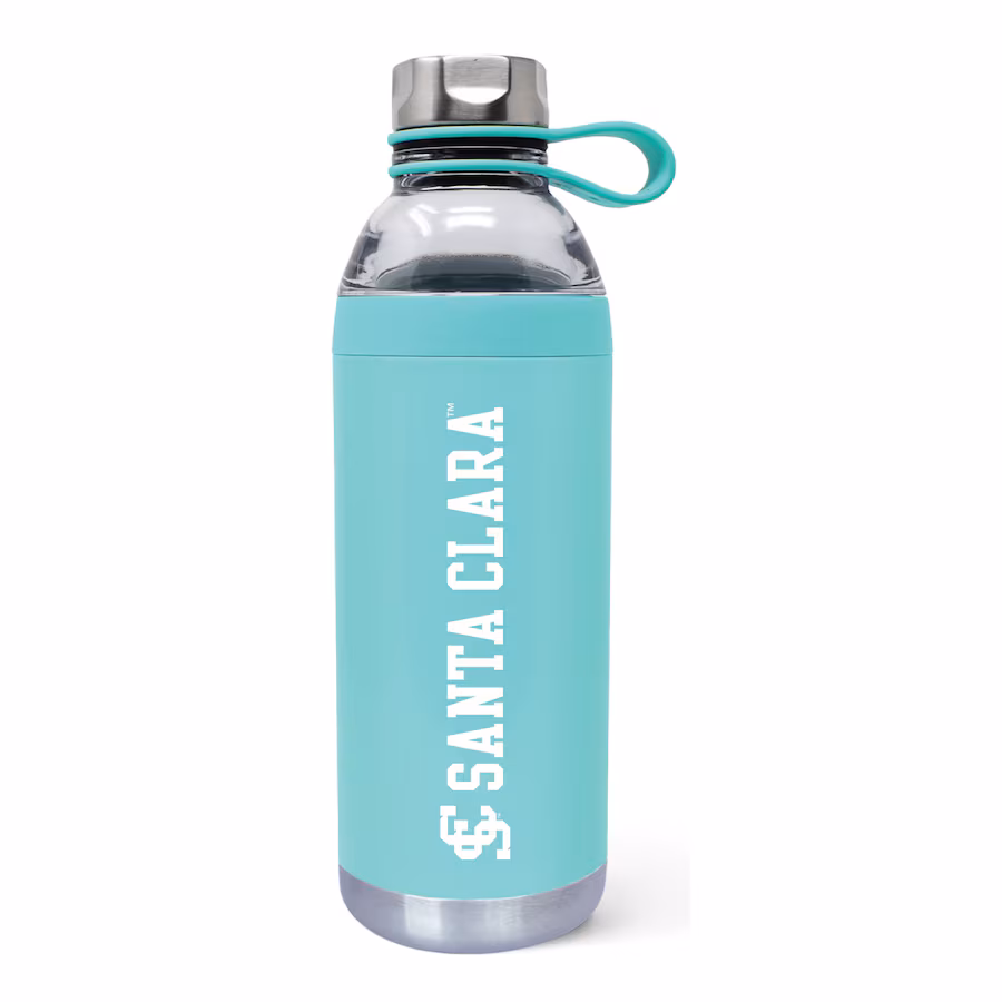 image of: Santa Clara University Clearview Bottle, Aqua