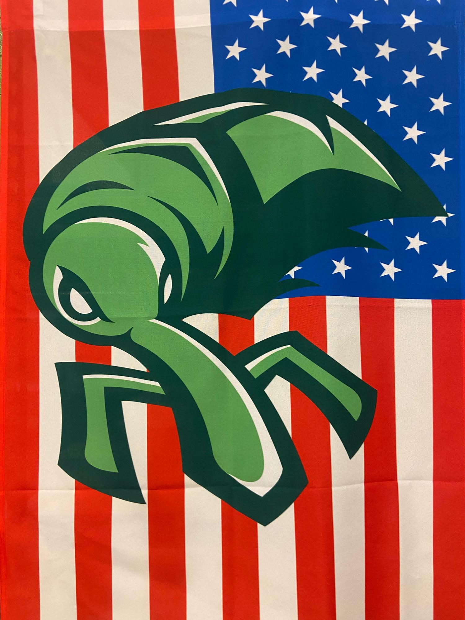 image of: Weevils American Flag 28in x 40in Vertical Flag