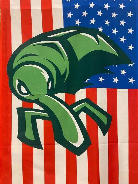 Weevils American Flag 28in x 40in Vertical Flag; $28.99
