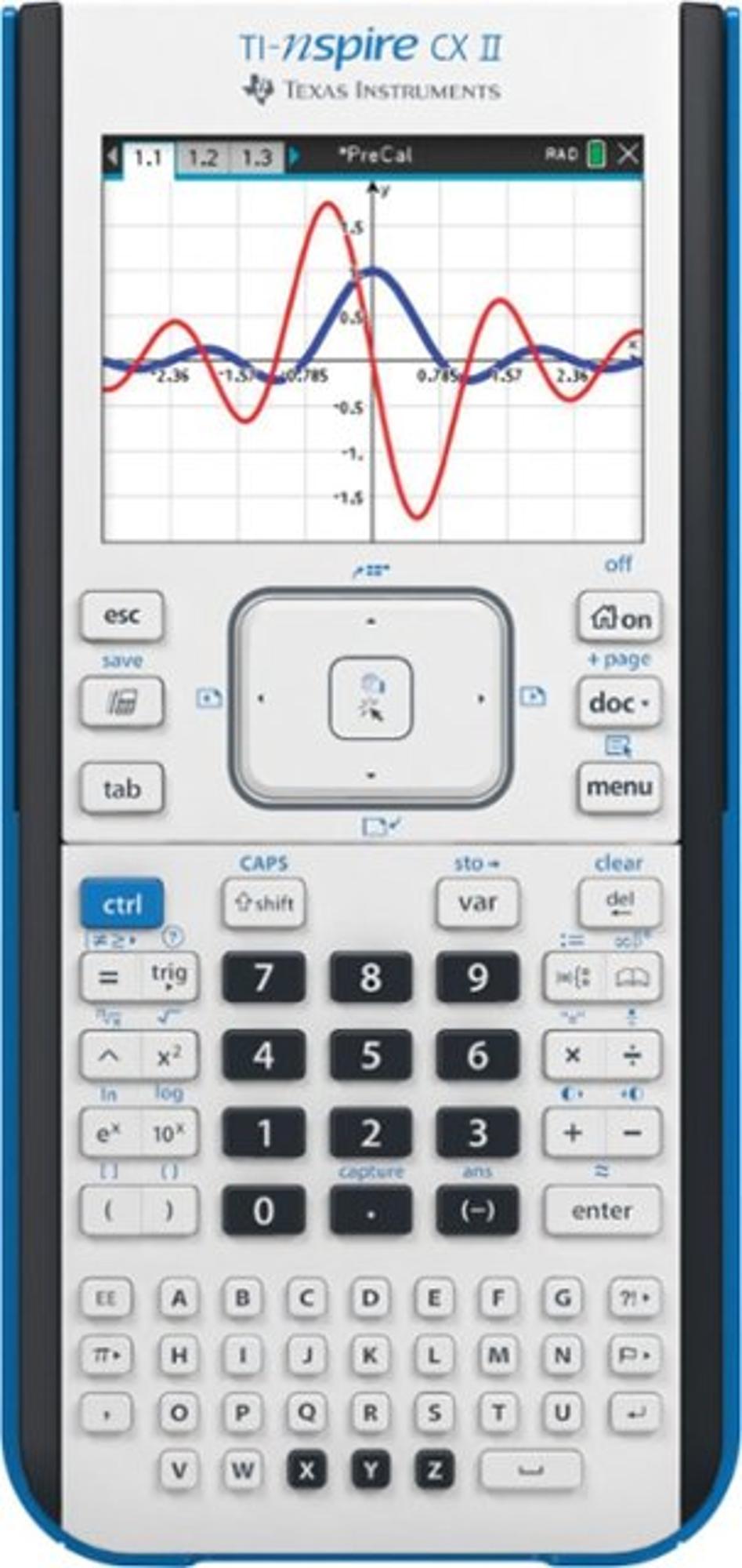 image of: TI Nspire CX II Graphing Calculator