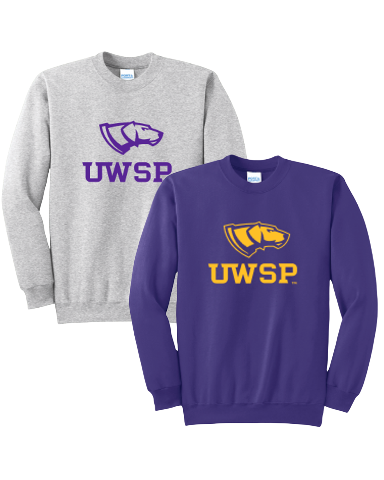 Product image 1 of 3 for UWSP Essential Fleece Crewneck Sweatshirt