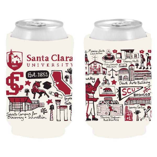 Santa Clara University Julia Gash Can Cooler; $7.98