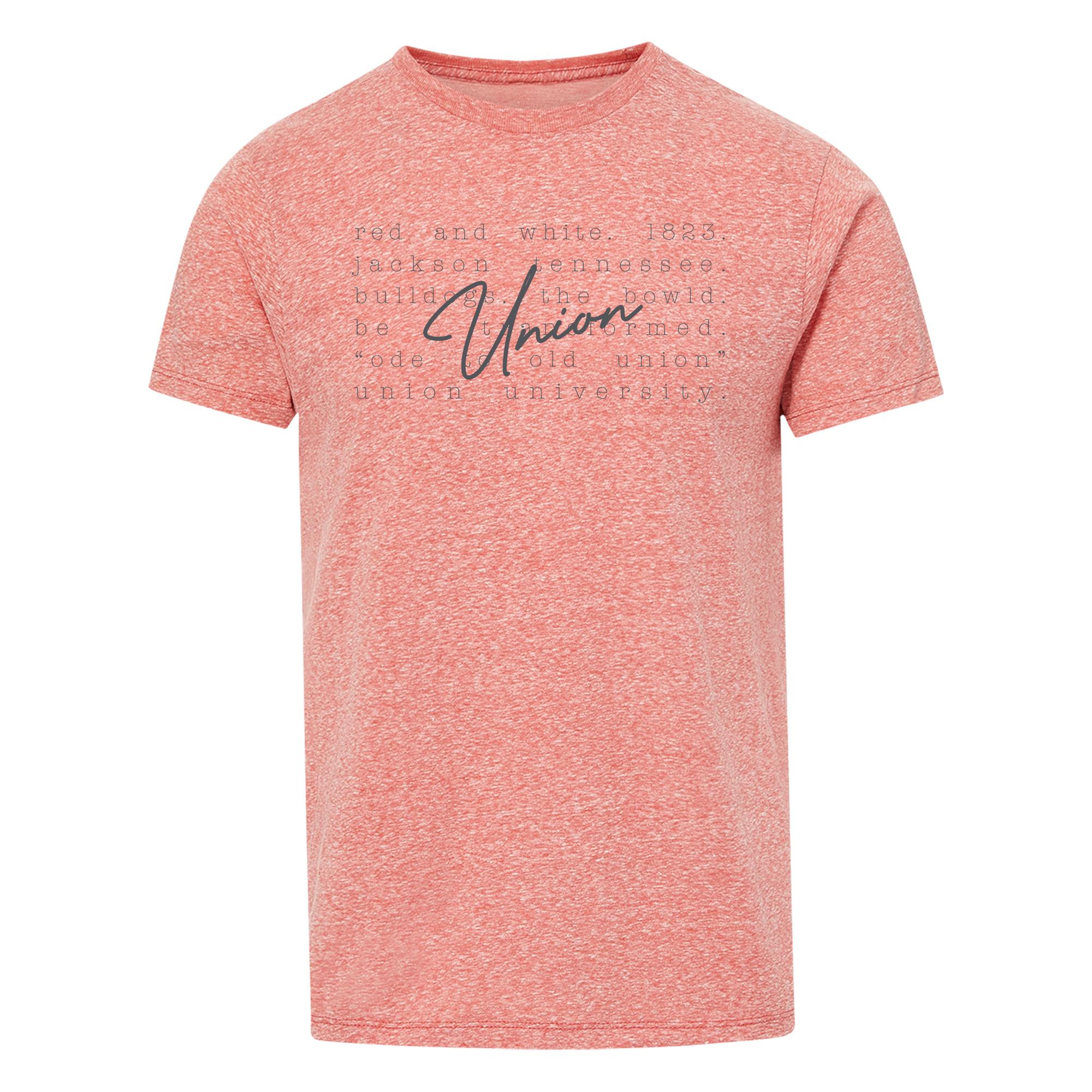 image of: Union Typewriter Bradley Snow Heather Tee