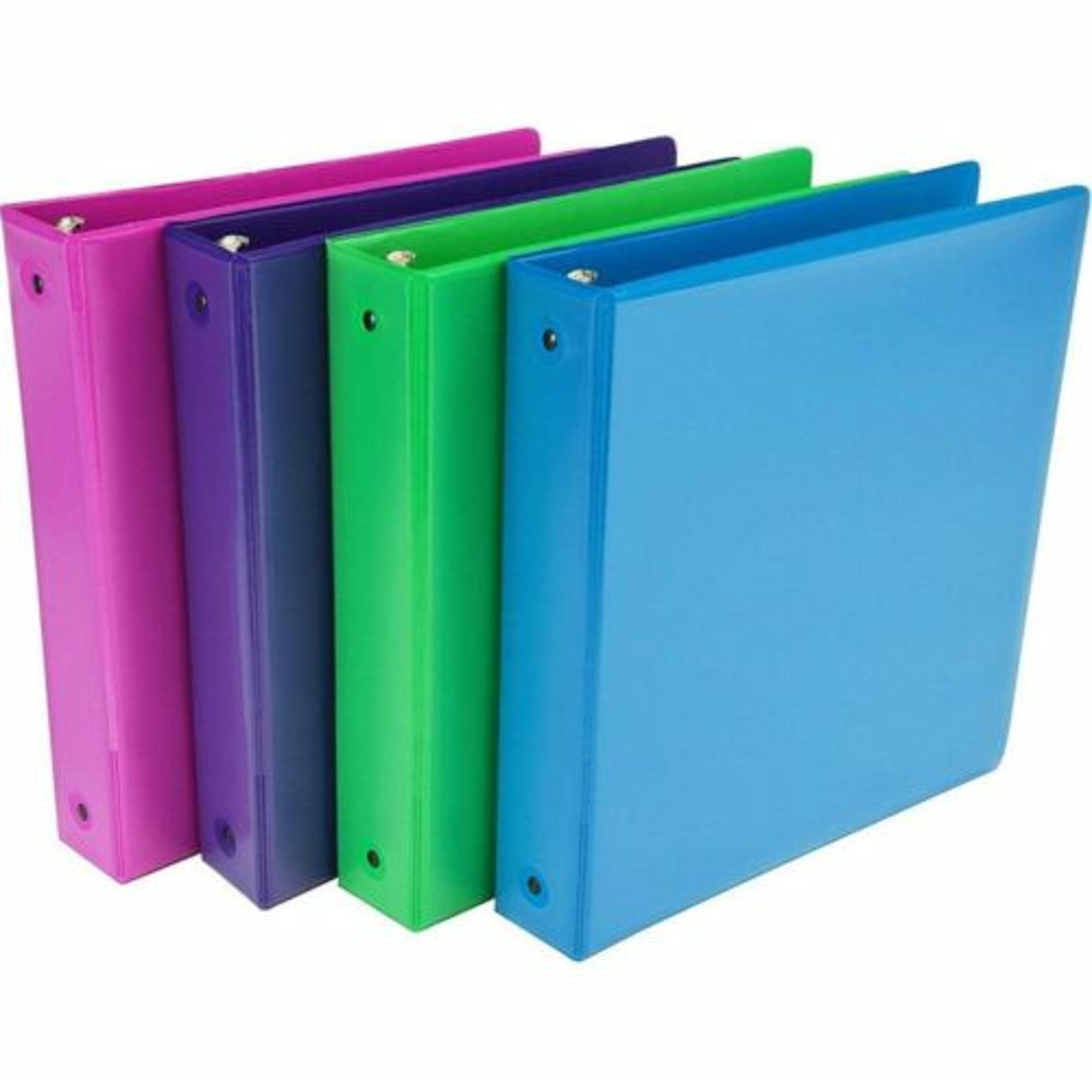 image of: -Samsill 1.5" D-Ring Assorted Value Binder