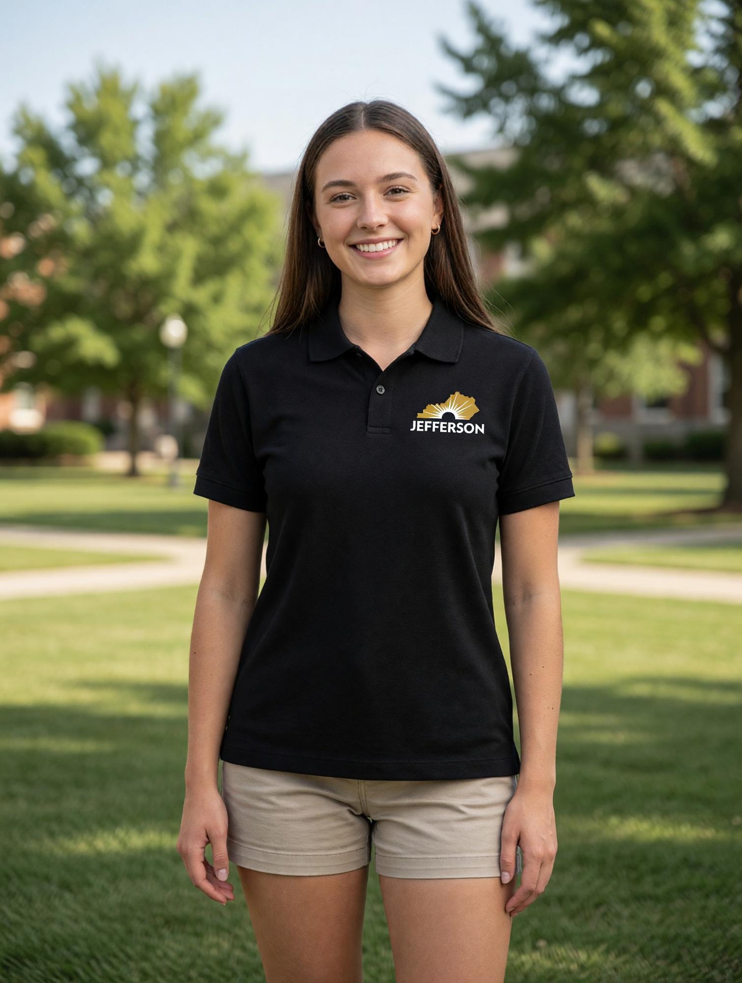 Product image 2 of 3 for KJCTC SS POLO BLK LOGO