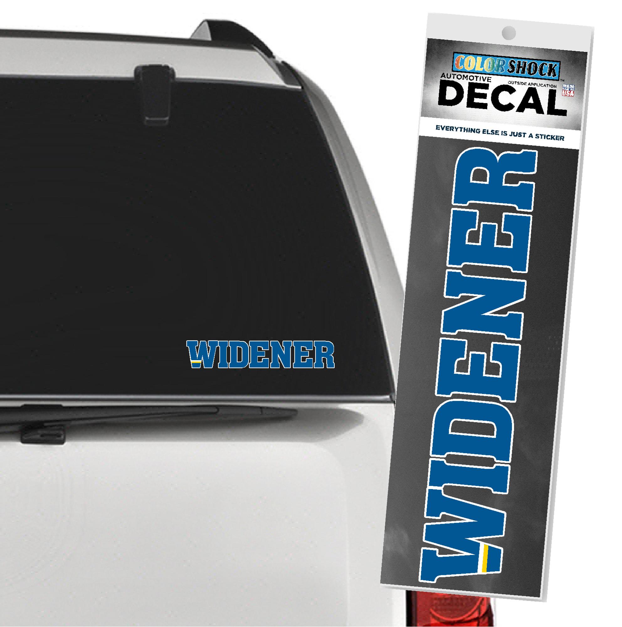 Product image 1 of 1 for Car Decal - WIDENER