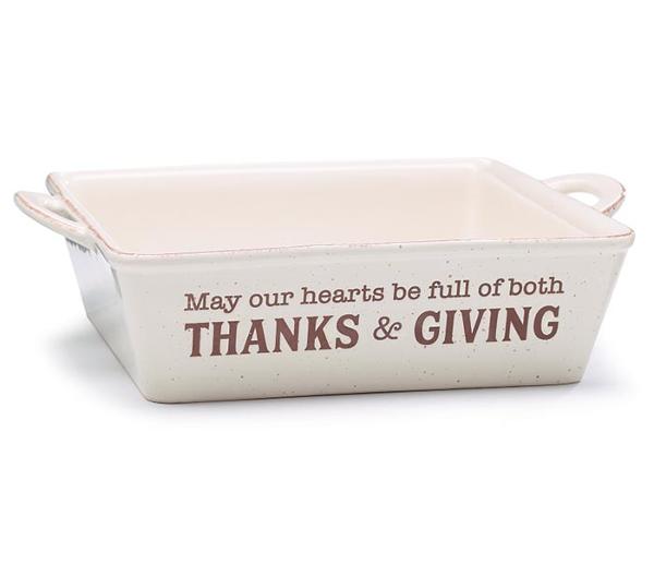 Burton Bakeware Thanks & Giving; $32.95