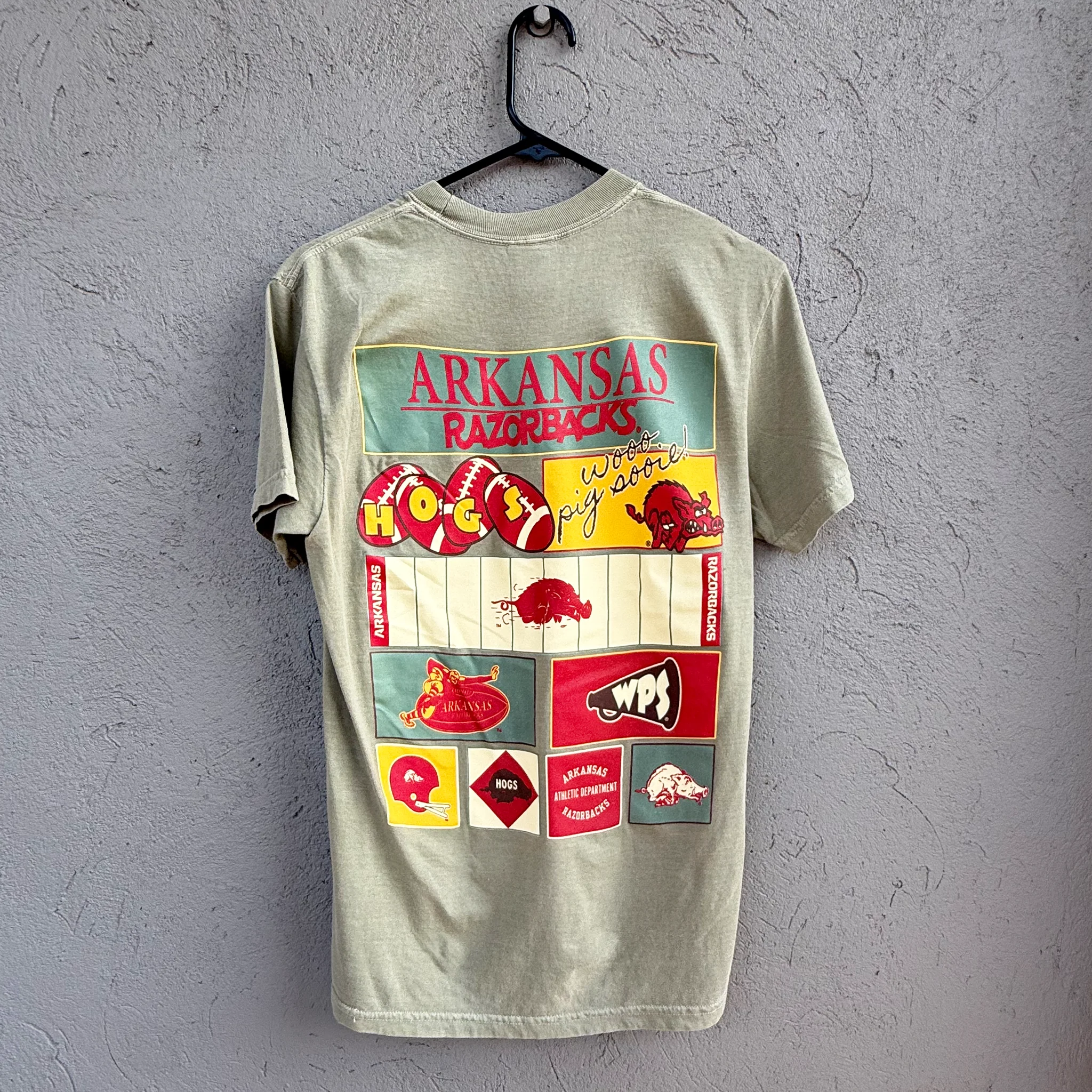 Product image 2 of 2 for Arkansas Razorbacks Retro Gameday Short Sleeve Tee