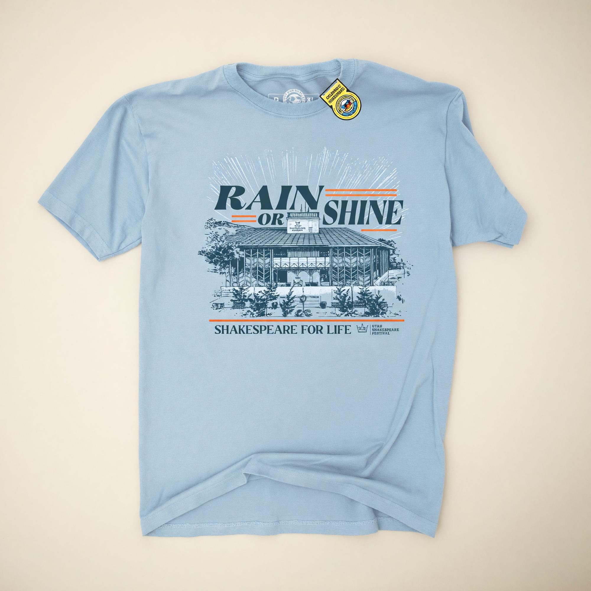 Product image 1 of 1 for RAIN OF SHINE UTAH SHAKESPEARE FESTIVAL T-SHIRT