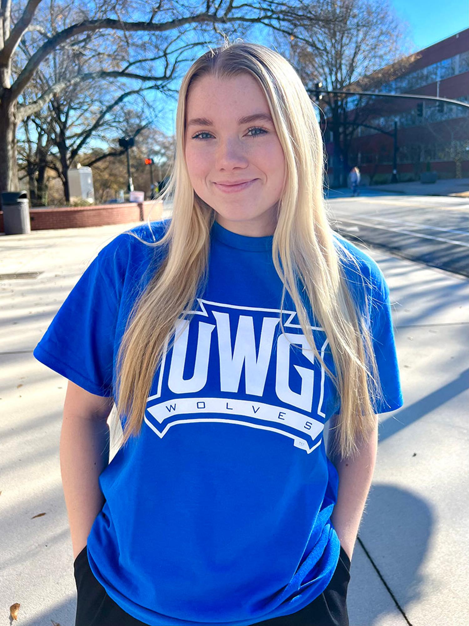 image of: UWG ATHLETICS LOGO TSHIRT