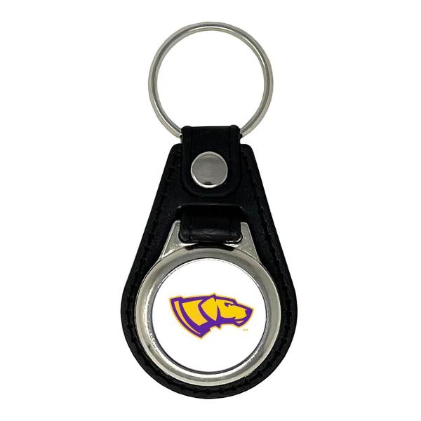 UWSP Leather Round Key Fob; $13.98