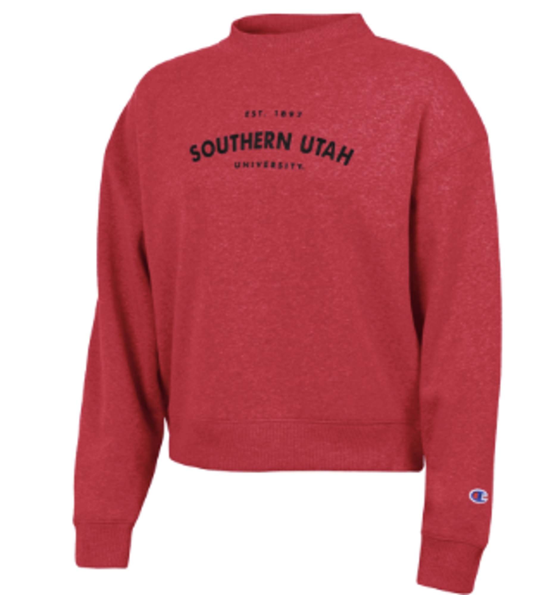 Product image 1 of 1 for CHAMPION WOMENS CREW RED 1897/ SOU ARCHED