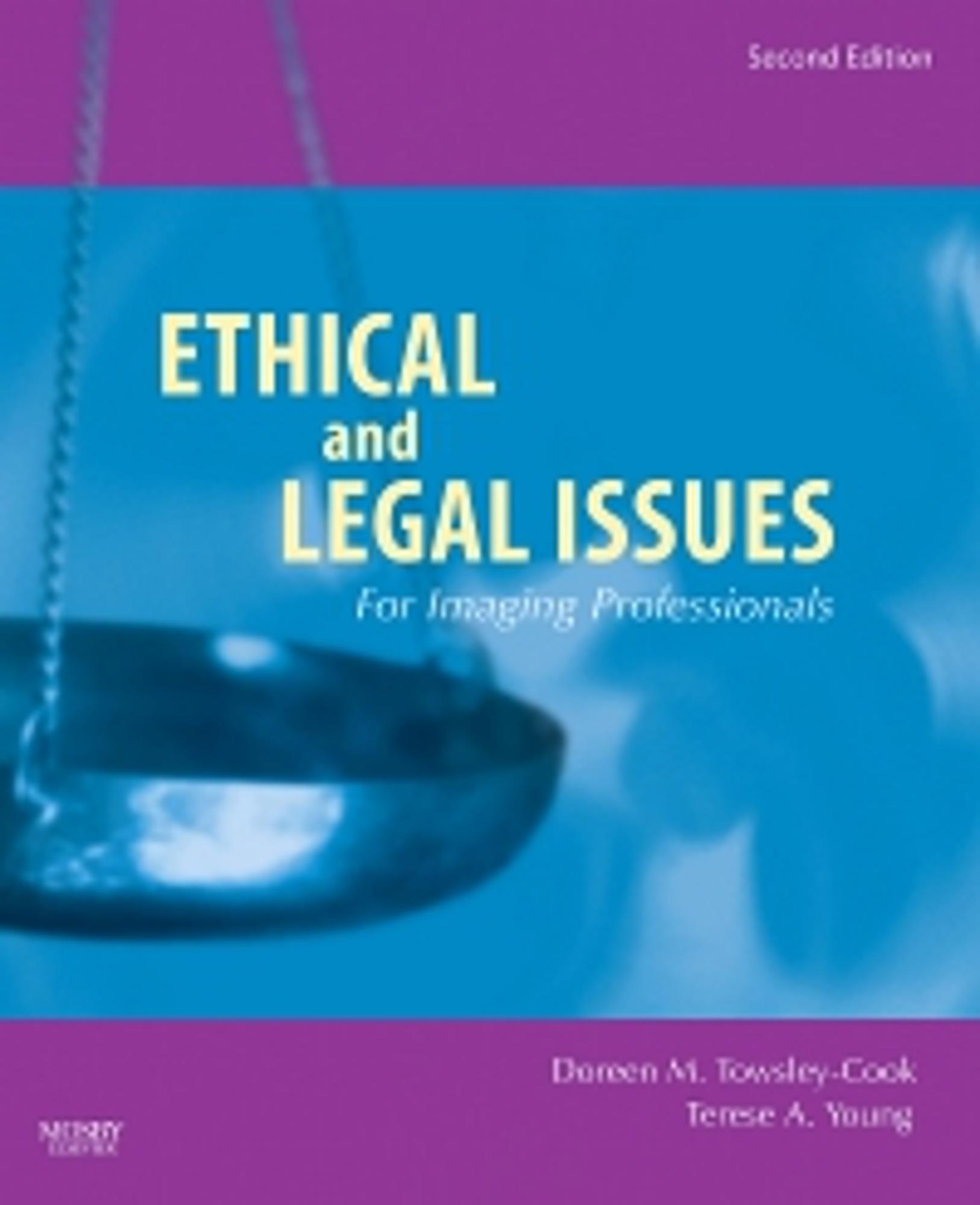 Cover image for Ethical and Legal Issues for Imaging Professionals - Elsevier eBook on VitalSource