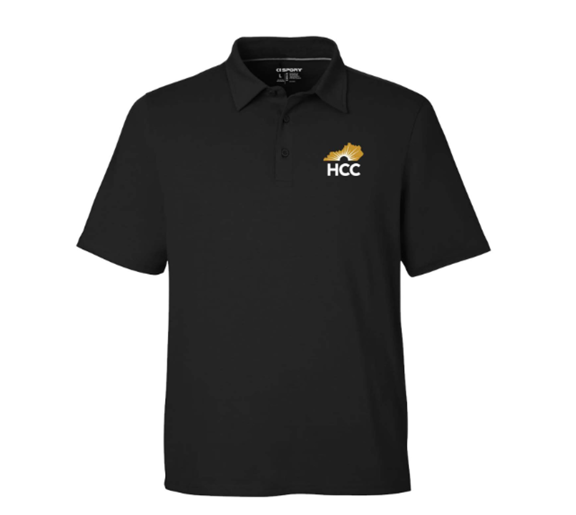 Product image 1 of 1 for KHCC SS POLO BLK LOGO