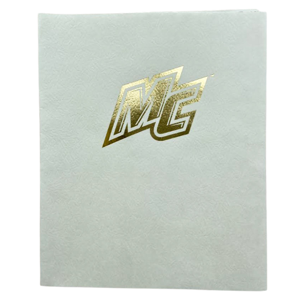 MC Folder - White; $1.69