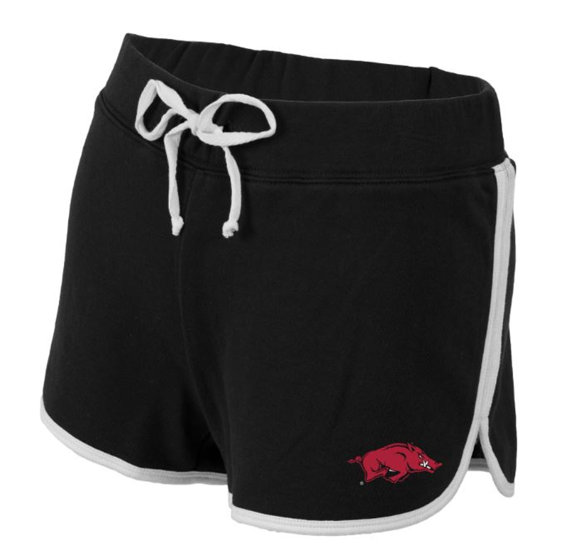 image of: Arkansas Razorbacks Boxercraft Women's Running Hog Relay Short - Black