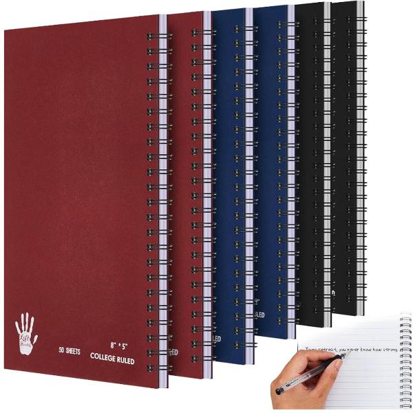 Spiral Lefty Notebook; $9.99